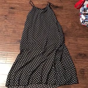 NWOT - maxi dress with pockets size xs/s black